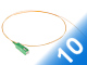 JEDNOVIDOVÝ PIGTAIL - ZÁSTRČKA SC-APC PIG-SC-APC*P10